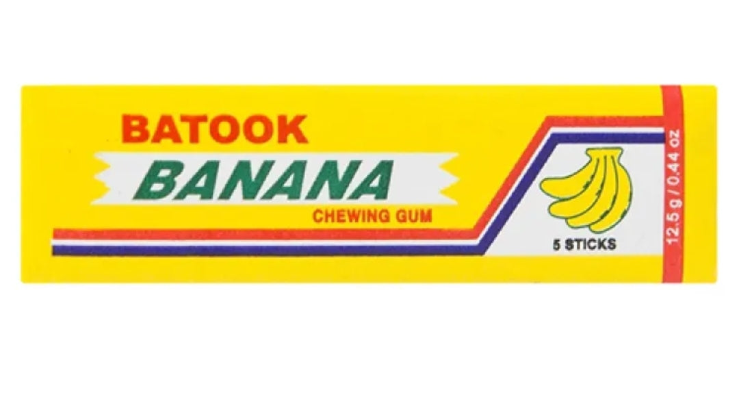 Batook Banana chewing Gum 1pcs