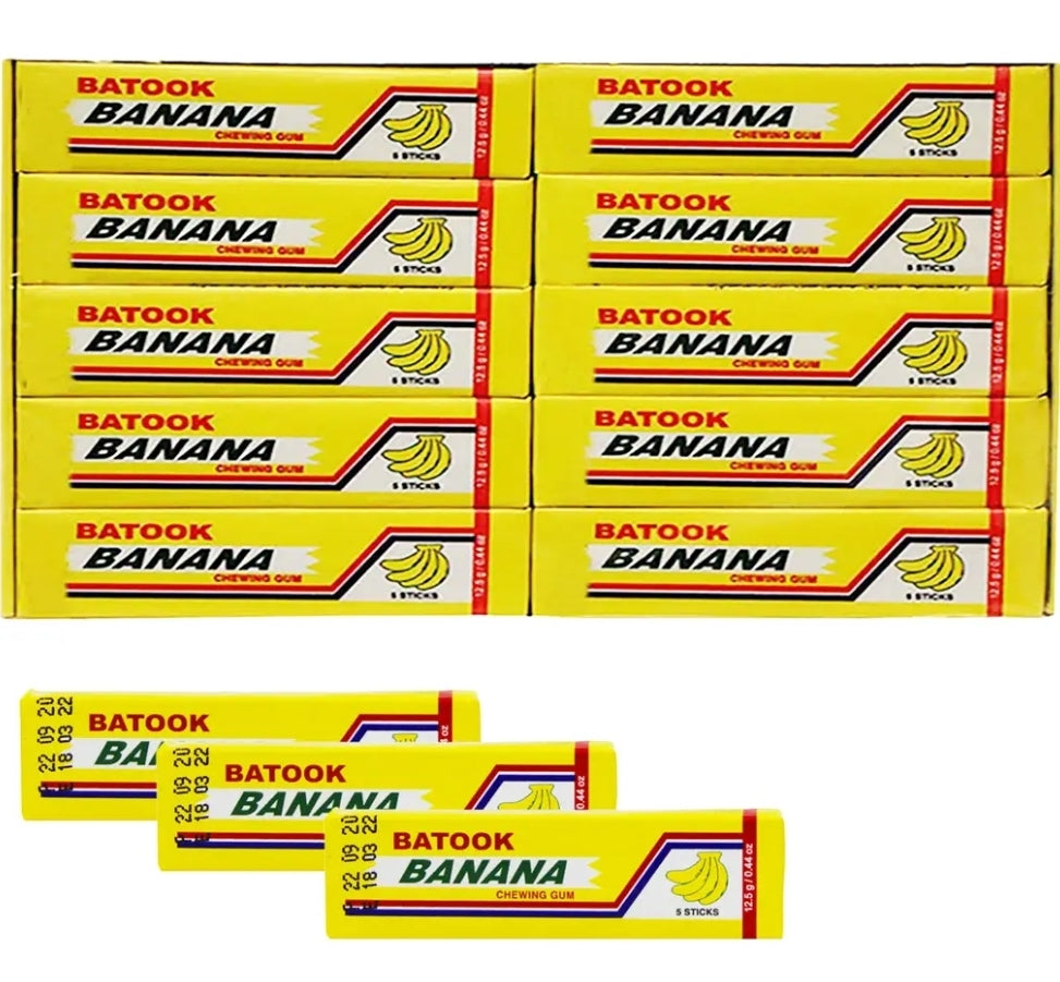 Batook Banana chewing Gum 1pcs